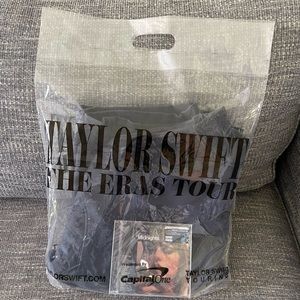 Taylor Swift Eras Tour Crewneck XS and Midnights Late Night Edition CD.